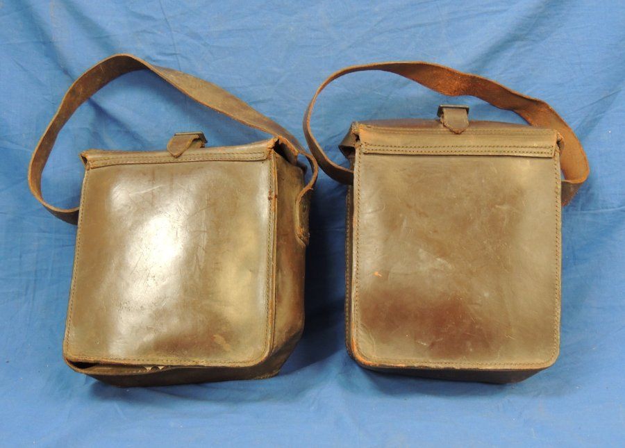 leather pannier bags